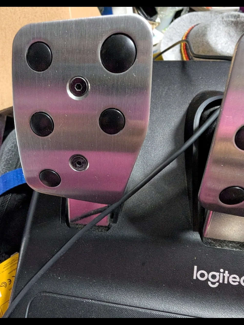 Logitech racing wheel